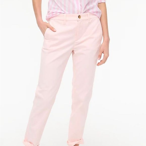 J. Crew Light Pink Women's Pants - Picture 1 of 12